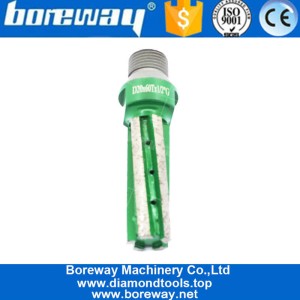 China D20 Wet Use Diamond Finger Bit Milliing Segment for Suppliers manufacturer