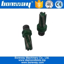 China D20x40Tx1/2”G Diamond Finger Drill Bit For Processing Stone Sink manufacturer