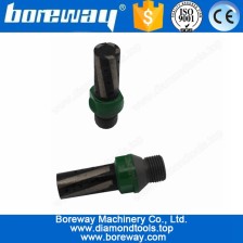 China D20x40Tx1/2”G Resin Filled Diamond Finger Bit For CNC Machine manufacturer