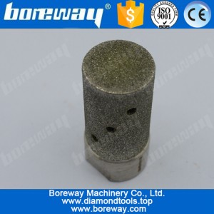Cina D25x40TxM14 50 # Ruota per tamburo elettrodeposto per lastra di granito produttore