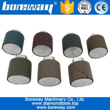 porcelana D50 * * 40T resina M14 lleno tambor diamante pulido ruedas, resina llena de diamantes de la tolerancia cero pulido ruedas fabricante