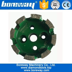 China D50x40Tx10H Continuous Heavy Duty Gauging wheel For Granite Slab manufacturer
