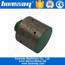 China D50x45TxM14 Diamond Continuous Grinding Drum Wheel For Sink Hole manufacturer