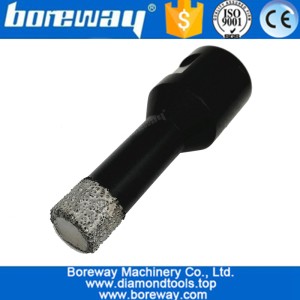 China Dia.13mm Vacuum brazed diamond core drill bit  with 5/8"-11 thread for drilling glass porcelain stone Masonry Brick manufacturer