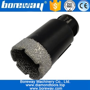 China Dia.38mm Vacuum Brazed Diamond Core Drill Bits For Drilling porcelain granite marble Masonry manufacturer