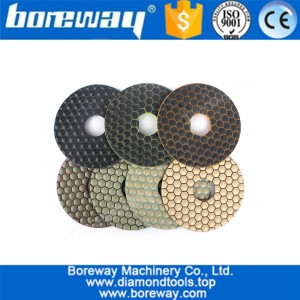 China Diamond Dry Use Polishing Pad for Concrete Ceramic Grinding Exports the European and American market manufacturer