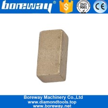 Cina Diamond Gang Saw Flat Segments for Cutting Marble Block produttore