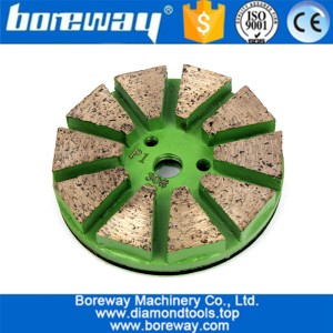 Cina Disco di levigatura del calcestruzzo di lucidatura del pavimento degli strumenti della macinazione del metallo del diamante produttore