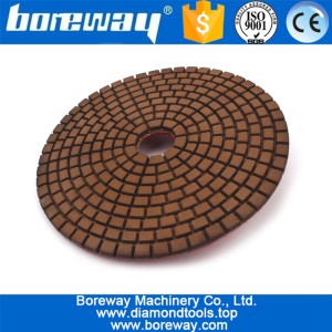 China Diamond Metal Polishing Pads Copper Particles Grinding Stone Granite Marble Fast Diamond Sanding Disc manufacturer