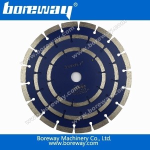 China Sintered Segmented Diamond Saw Blade For Wet Cutting Granite Ceramic Concrete manufacturer