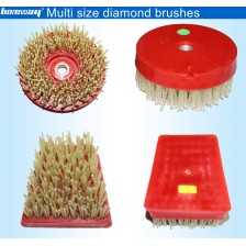 China Diamond antique abrasive brushes for matt surface manufacturer