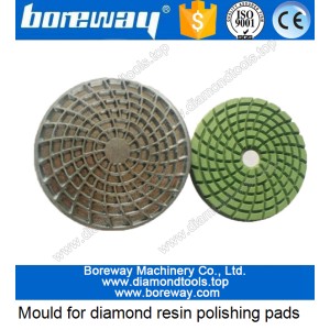 China moldes de ferro para triturar almofadas, moldes de metal para moer almofadas, moldes de alumínio para moer pads fabricante