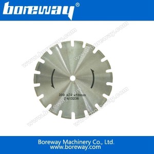 China Diamond laser asphalt saw blade manufacturer