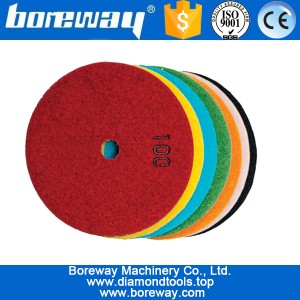 China Diamond polishing pads for stone ceramic concrete and so on fabricante