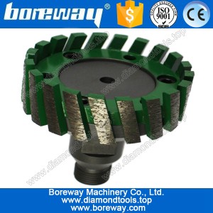 China Diamond segmented stubbing wheel manufacturer