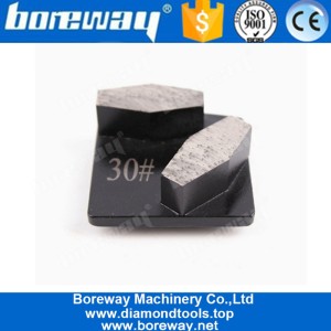 Китай Двойные шестигранные сегменты Высокое качество Redi Lock Пустые шлифовальные колодки для бетона производителя