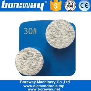 China Sapatas de retificação de diamante Redi Lock de segmento duplo redondo para máquina Scanmaskin fabricante
