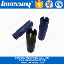 Chine Dry Forets Utiliser Diamond core avec Vacuum Protection brasé dents D32 * 5/8 "-11 fabricant