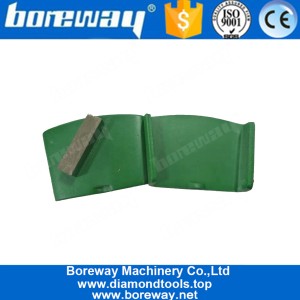 Китай EZ Change HTC Алмазная бетонная шлифовальная подушка с одним сегментом производителя