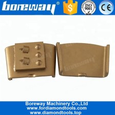 Chine Two PCD and Three Alloy Segment HTC Grinding EZ Change Block For Removal Coating Epoxy Gule Manufcturer fabricant