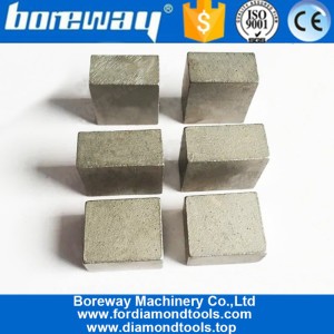 China Factory Price 2500mm Box Shape Diamond Block Cutting Segment for Marble manufacturer