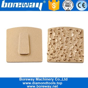 China Factory Price Multi PCD Grinding Redi Lock Disc Pad Shoe for Epoxy Removal Scraper Epoxy Flooring Suppliers manufacturer