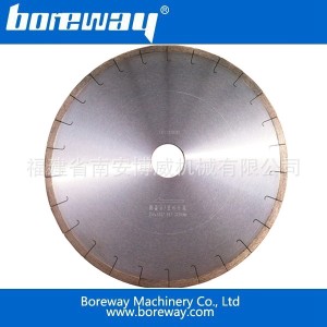 China Fish hook diamond saw blade for microcrystal stone（silent disc） manufacturer