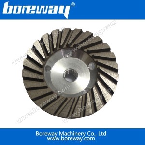 China Flat turbo diamond cup wheel manufacturer