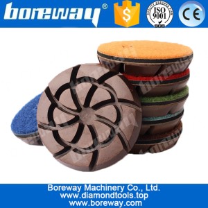 China Floor Polishing Pad 3 Inch Dry  Diamond Tool For Concrete Floor Grinding Granite manufacturer