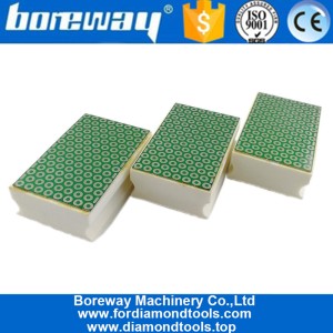 China Foam Backed Hand Polishing Pad Diamond Sanding Pads wholesale diamond polishing pads manufacturer