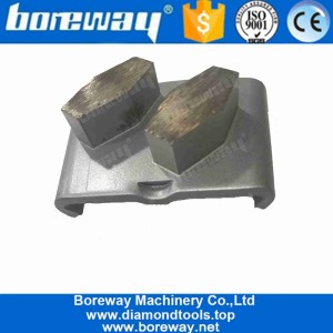 China HTC Double Hexagon Bar Diamond Grinding And Polishing Block manufacturer