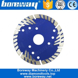 الصين 125mm Diamond Saw Blade Disc With Protection Segment Hard Granite Cutting Factory price الصانع