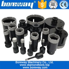 Cina Punte per carotaggio a secco di elevata qualità Punte per carotiere diamantate a brodo vuoto con attacco filettato 5 / 8-11 produttore