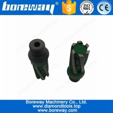 Chine Vente chaude CNC segmentée diamant doigt Bits pour Pierre D25 * 50 t * 1/2 "G fabricant