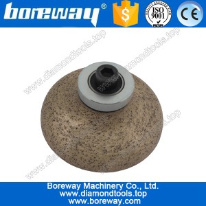 中国 热卖的F30*M10连续式金刚石锣轮用于石材台面板 制造商