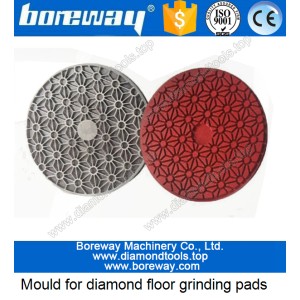China Iron molds for floor grinding blocks,metal molds for floor grinding blocks,aluminium molds for floor grinding blocks manufacturer