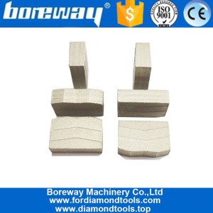 China M Shape Multi Layer Structure Diamond Block Cutting Segment for Granite manufacturer