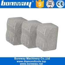 Chine M Shape Sandwich Sandwich Diamond Segment for Granite Single Blade Cutting fabricant