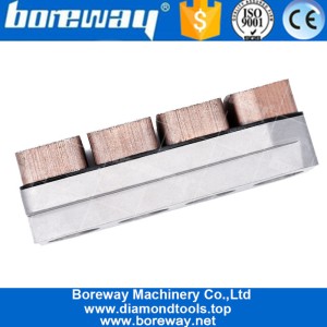 Chine Métal Bond diamant Fickert Type bloc béton granit marbre outils de meulage tampons de polissage pour le fabricant fabricant