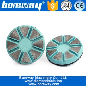China Metal Bond Grinding Pad For Concrete Floor Stone Plastic Based Aggressive Abrasive Grinding Disc manufacturer