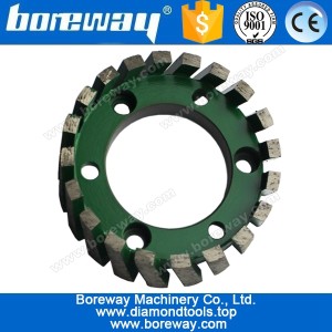 China NC Tools Turbo Teeth Segment Heavy Duty Stubbing Wheel manufacturer