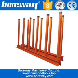 China Plug type stone board steel plug type display rack for stone warehouse manufacturer
