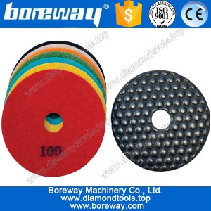 China Resin dry use diamond grinding and polishing pad manufacturer