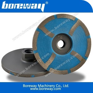 China Resin filled diamond cup grinding wheel manufacturer