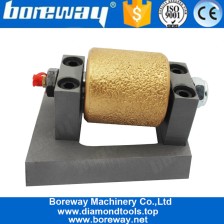 Chine Aspirateur rotatif Brésentédddd Frankfurt Bush Hammer Roller pour fabricant fabricant