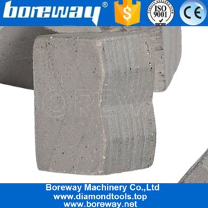 China Sandwich Diamond Segments Cutting Head For Granite Slab manufacturer