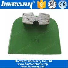 China Trabalho feito com ferramentas de moedura afiado do diamante de Lavina com único segmento do diamante da forma de H fabricante