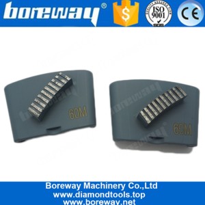 China Roda de sapatas de moedura concreta dos segmentos HTC afiados para a máquina de moedura HTC fabricante