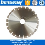 China Silent Type Diamond Granite Saw Blade With Arix Cutting Segment manufacturer