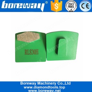 China Single Segment Metal Bond Diamond Grinding Block For Concrete Floor And Stone Surface manufacturer